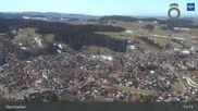 Archived webcam image showing Oberstaufen Allgäu: Panoramic View on 26 Feb 2026 at 13:45