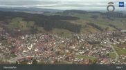 Archived webcam image showing Oberstaufen Allgäu: Panoramic View on 14 Mar 2026 at 09:14