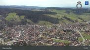 Archived webcam image showing Oberstaufen Allgäu: Panoramic View on 5 Apr 2026 at 15:07