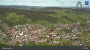 Archived webcam image showing Oberstaufen Allgäu: Panoramic View on 19 May 2026 at 09:18