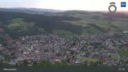 Archived webcam image showing Oberstaufen Allgäu: Panoramic View on 28 May 2026 at 01:33
