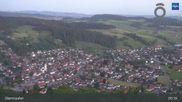 Archived webcam image showing Oberstaufen Allgäu: Panoramic View on 28 May 2026 at 05:33