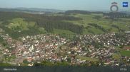 Archived webcam image showing Oberstaufen Allgäu: Panoramic View on 28 May 2026 at 08:33