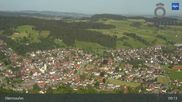 Archived webcam image showing Oberstaufen Allgäu: Panoramic View on 28 May 2026 at 09:33