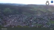 Archived webcam image showing Oberstaufen Allgäu: Panoramic View on 16 Jun 2026 at 01:47