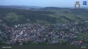 Archiviertes Webcam Bild: Panorama Oberstaufen am 12.07.2026 um 05:38 Uhr