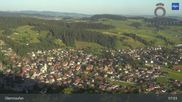 Archiviertes Webcam Bild: Panorama Oberstaufen am 12.07.2026 um 07:38 Uhr