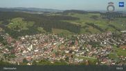Archiviertes Webcam Bild: Panorama Oberstaufen am 12.07.2026 um 09:38 Uhr