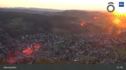 Archiviertes Webcam Bild: Panorama Oberstaufen am 12.07.2026 um 21:31 Uhr
