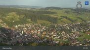 Archived webcam image showing Oberstaufen Allgäu: Panoramic View on 11 Aug 2026 at 07:33
