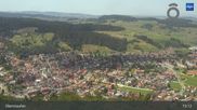 Archived webcam image showing Oberstaufen Allgäu: Panoramic View on 11 Aug 2026 at 13:33