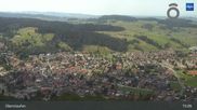Archived webcam image showing Oberstaufen Allgäu: Panoramic View on 11 Aug 2026 at 15:33