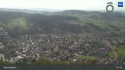 Archived webcam image showing Oberstaufen Allgäu: Panoramic View on 11 Aug 2026 at 17:33