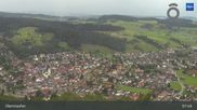 Archived webcam image showing Oberstaufen Allgäu: Panoramic View on 26 Aug 2026 at 08:41