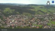 Archived webcam image showing Oberstaufen Allgäu: Panoramic View on 26 Aug 2026 at 09:41