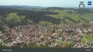 Archived webcam image showing Oberstaufen Allgäu: Panoramic View on 26 Aug 2026 at 13:41