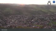 Archived webcam image showing Oberstaufen Allgäu: Panoramic View on 15 Sep 2026 at 01:27