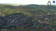 Archived webcam image showing Oberstaufen Allgäu: Panoramic View on 15 Sep 2026 at 08:27