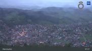 Archiviertes Webcam Bild: Panorama Oberstaufen am 10.10.2026 um 07:27 Uhr