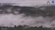 Archiviertes Webcam Bild: Panorama Oberstaufen am 10.10.2026 um 08:27 Uhr