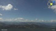 Archived webcam image showing Hochgratbahn top station on 22 Jul 2026 at 11:08