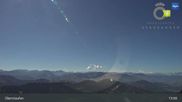 Archived webcam image showing Hochgratbahn top station on 22 Sep 2026 at 13:51