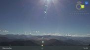 Archived webcam image showing Hochgratbahn top station on 22 Sep 2026 at 15:51