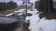 Archiviertes Webcam Bild: Balderschwang: Talstation Hochschelpenlift am 12.04.2026 um 07:02 Uhr