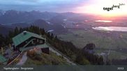 Archiviertes Webcam Bild: Tegelberg Bergstation am 28.05.2026 um 03:01 Uhr