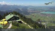Archived webcam image showing Mountain station Tegelberg on 12 Jul 2026 at 13:17