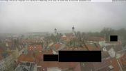 Archiviertes Webcam Bild: Isny: Wassertor und Nikolaikirche am 12.04.2026 um 14:37 Uhr