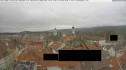 Archiviertes Webcam Bild: Isny: Wassertor und Nikolaikirche am 12.04.2026 um 18:37 Uhr