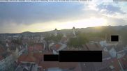 Archiviertes Webcam Bild: Isny: Wassertor und Nikolaikirche am 14.07.2026 um 06:53 Uhr