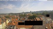 Archiviertes Webcam Bild: Isny: Wassertor und Nikolaikirche am 10.08.2026 um 10:38 Uhr