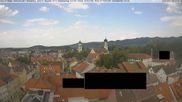 Archiviertes Webcam Bild: Isny: Wassertor und Nikolaikirche am 10.08.2026 um 16:38 Uhr