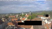 Archiviertes Webcam Bild: Isny: Wassertor und Nikolaikirche am 10.08.2026 um 18:38 Uhr