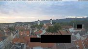 Archiviertes Webcam Bild: Isny: Wassertor und Nikolaikirche am 10.08.2026 um 20:38 Uhr