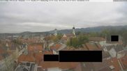 Archiviertes Webcam Bild: Isny: Wassertor und Nikolaikirche am 19.10.2026 um 10:21 Uhr