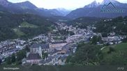 Archived webcam image showing Berchtesgaden on 8 Jun 2026 at 03:50