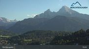 Archived webcam image showing Berchtesgaden on 12 Jul 2026 at 19:15