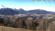 Archived webcam image showing View of Schönau am Königssee on 26 Feb 2026 at 10:56