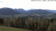 Archived webcam image showing View of Schönau am Königssee on 21 Apr 2026 at 08:35