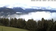 Archived webcam image showing View of Schönau am Königssee on 2 Jul 2026 at 08:04