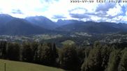 Archived webcam image showing View of Schönau am Königssee on 2 Jul 2026 at 14:04