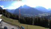 Archiviertes Webcam Bild: Schönau am Königssee: Blick vom Gasthof Hochlenzer am 12.07.2026 um 16:34 Uhr