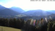 Archived webcam image showing View of Schönau am Königssee on 12 Jul 2026 at 20:50