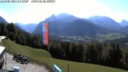 Archived webcam image showing View of Schönau am Königssee on 8 Aug 2026 at 14:22