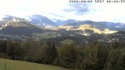 Archived webcam image showing View of Schönau am Königssee on 22 Sep 2026 at 08:53