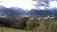 Archived webcam image showing View of Schönau am Königssee on 22 Sep 2026 at 10:53
