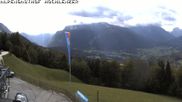 Archived webcam image showing View of Schönau am Königssee on 22 Sep 2026 at 14:53